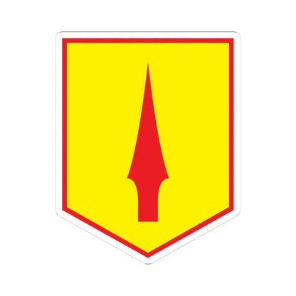 Eastern Brigade Irish Army (Ireland) (Coat of Arms) STICKER Vinyl Kiss-Cut Decal 4 Inch White - The Sticker Space