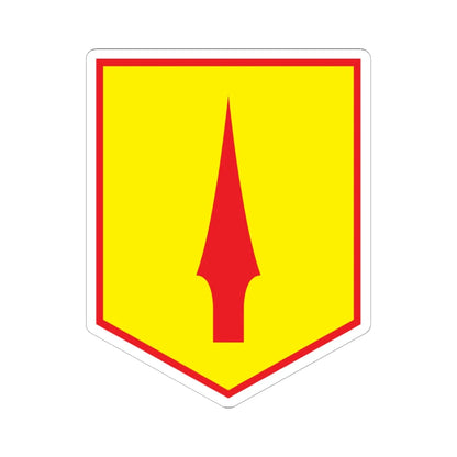 Eastern Brigade Irish Army (Ireland) (Coat of Arms) STICKER Vinyl Kiss-Cut Decal 6 Inch White - The Sticker Space