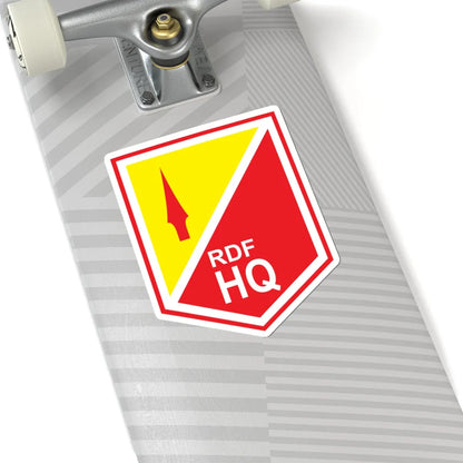 Eastern Brigade RDF HQ (Ireland) (Coat of Arms) STICKER Vinyl Kiss-Cut Decal - The Sticker Space