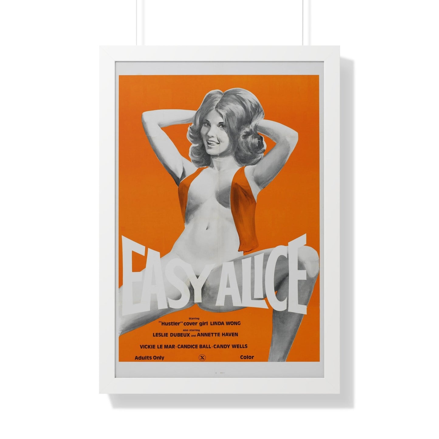 EASY ALICE 1976 - Framed Movie Poster-20" x 30"-The Sticker Space