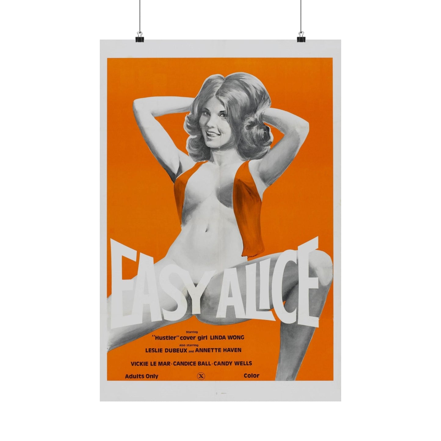 EASY ALICE 1976 - Paper Movie Poster-20″ x 30″-The Sticker Space