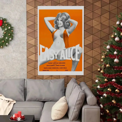 EASY ALICE 1976 - Paper Movie Poster - The Sticker Space