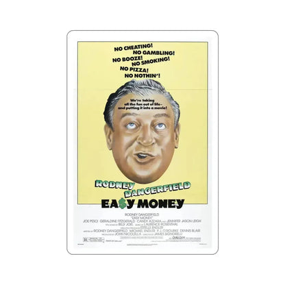 Easy Money 1983 Movie Poster STICKER Vinyl Die-Cut Decal 4 Inch - The Sticker Space