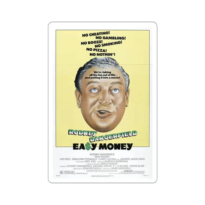 Easy Money 1983 Movie Poster STICKER Vinyl Die-Cut Decal - The Sticker Space