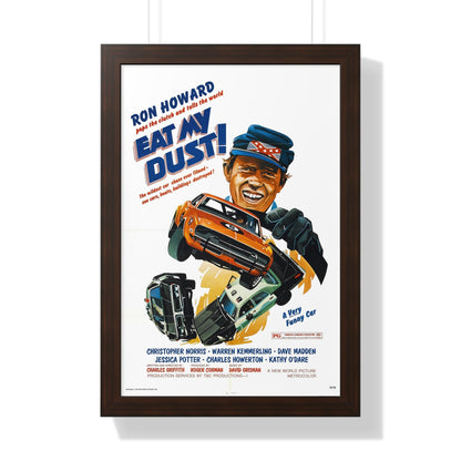 EAT MY DUST 1976 - Framed Movie Poster-16″ x 24″-The Sticker Space