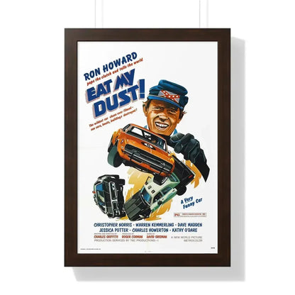 EAT MY DUST 1976 - Framed Movie Poster - The Sticker Space