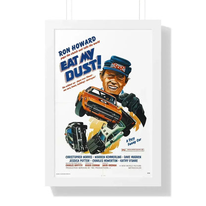 EAT MY DUST 1976 - Framed Movie Poster - The Sticker Space