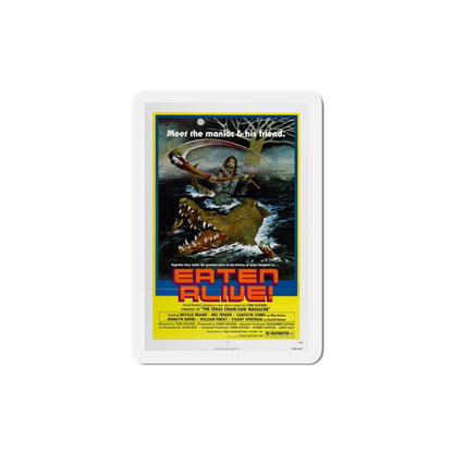 Eaten Alive 1976 Movie Poster Die-Cut Magnet-4 Inch-The Sticker Space