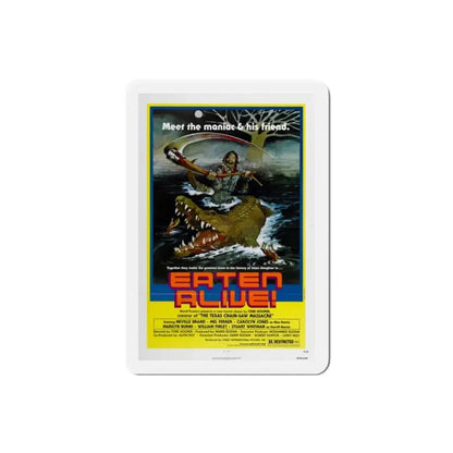 Eaten Alive 1976 Movie Poster Refrigerator Magnet - The Sticker Space
