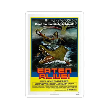 Eaten Alive 1976 Movie Poster STICKER Vinyl Die-Cut Decal - The Sticker Space