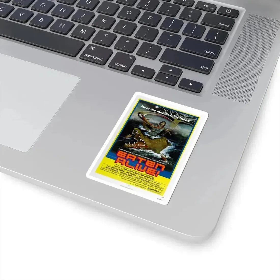 Eaten Alive 1976 Movie Poster - STICKER Vinyl Kiss-Cut Decal - The Sticker Space