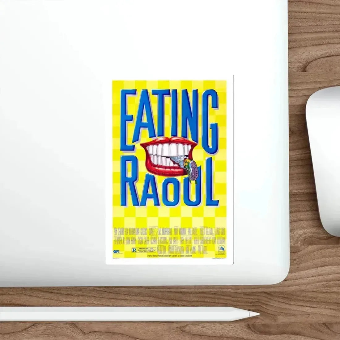 Eating Raoul 1982 Movie Poster STICKER Vinyl Die-Cut Decal - The Sticker Space