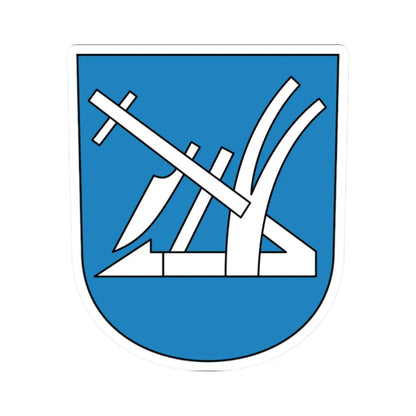 Ebmatingen coat of arms (Switzerland) (Coat of Arms) STICKER Vinyl Kiss-Cut Decal 2 Inch White - The Sticker Space