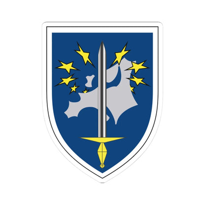 EC Eurocorps (Germany) (Coat of Arms) STICKER Vinyl Kiss-Cut Decal 3 Inch White - The Sticker Space