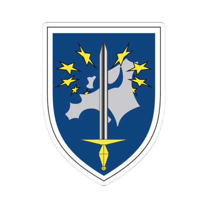 EC Eurocorps (Germany) (Coat of Arms) STICKER Vinyl Kiss-Cut Decal 4 Inch White - The Sticker Space