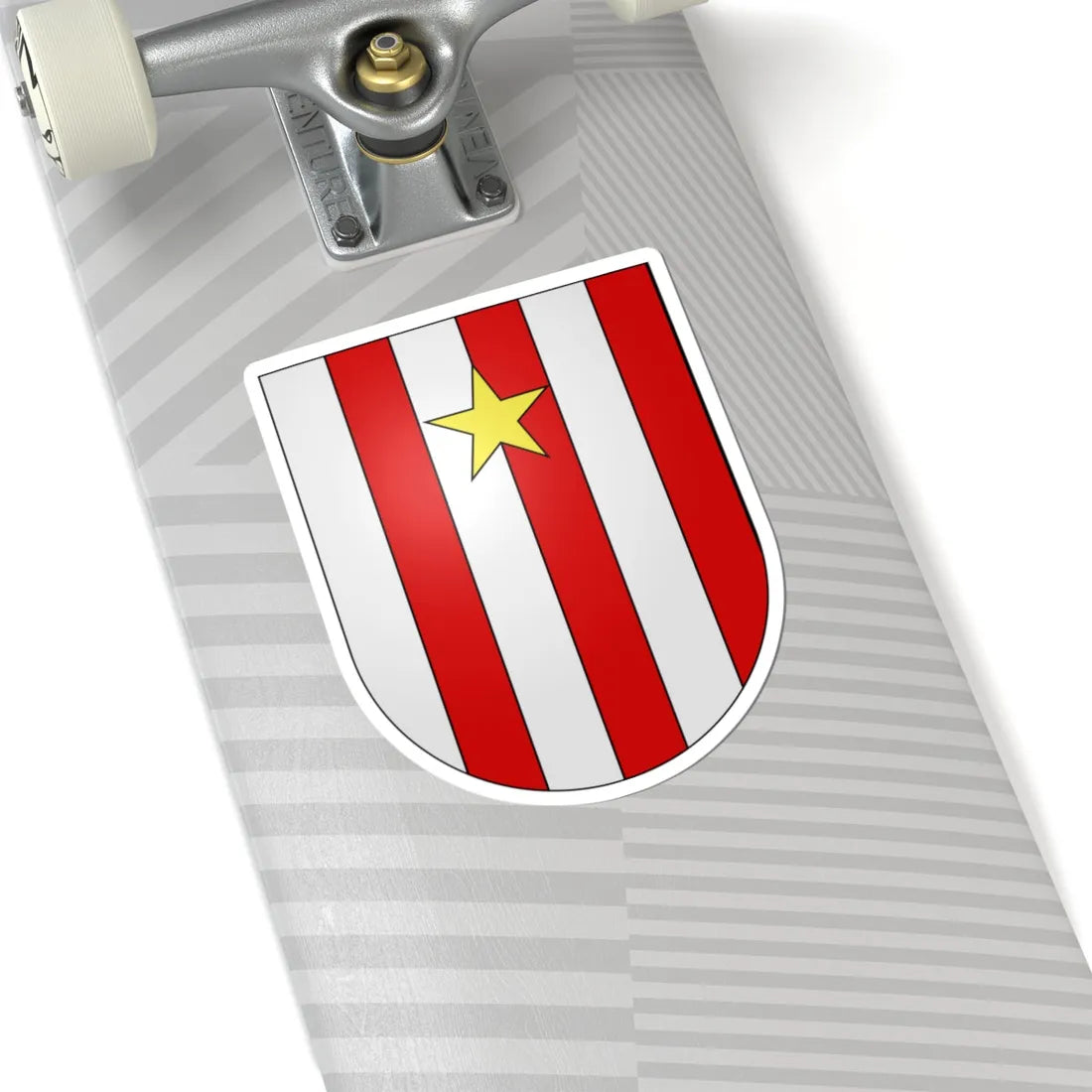 Echarlens-coat of arms (Switzerland) (Coat of Arms) STICKER Vinyl Kiss-Cut Decal - The Sticker Space