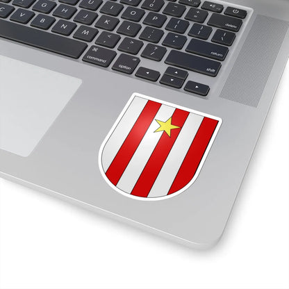 Echarlens-coat of arms (Switzerland) (Coat of Arms) STICKER Vinyl Kiss-Cut Decal - The Sticker Space