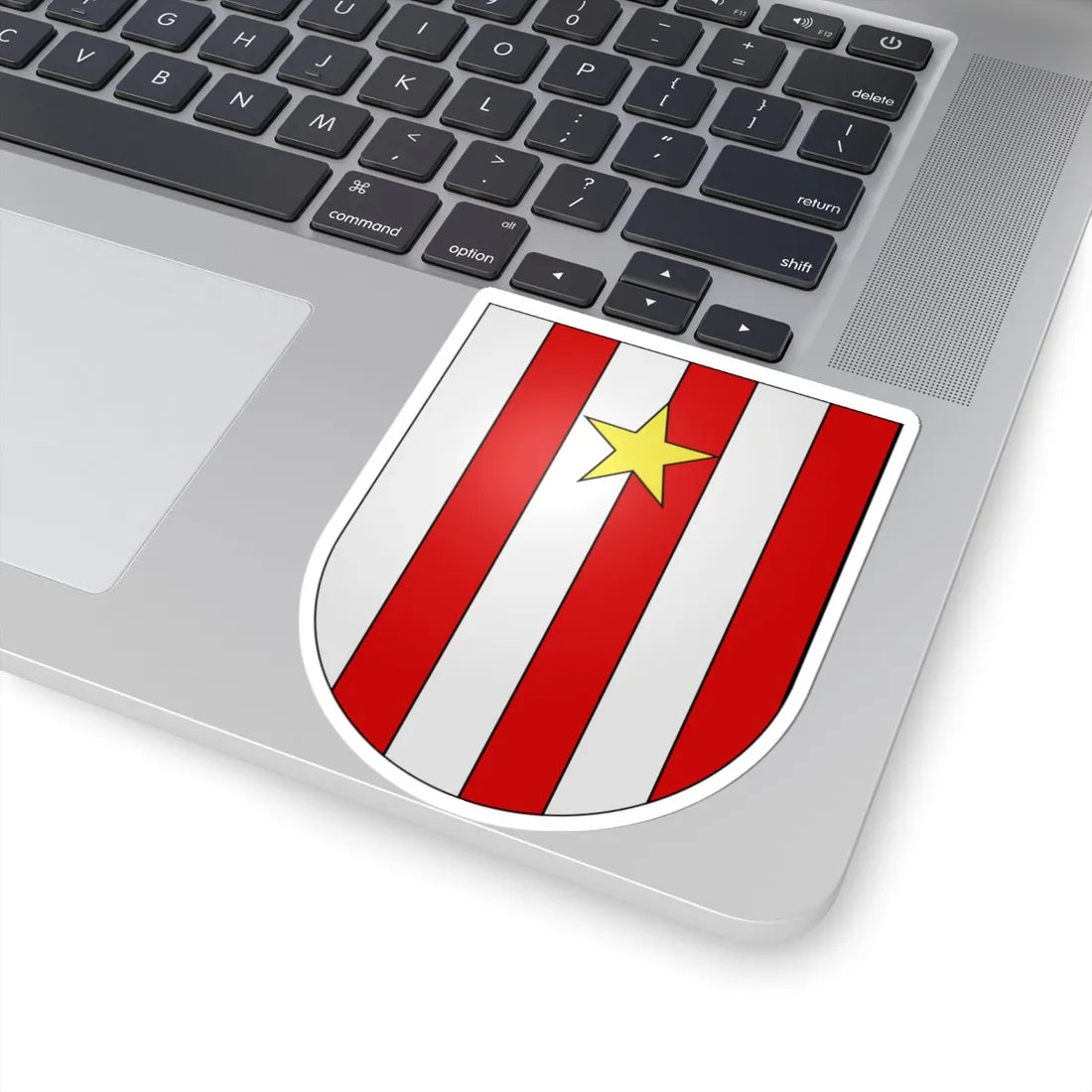 Echarlens-coat of arms (Switzerland) (Coat of Arms) STICKER Vinyl Kiss-Cut Decal - The Sticker Space