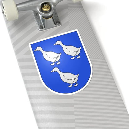 Echichens-coat of arms (Switzerland) (Coat of Arms) STICKER Vinyl Kiss-Cut Decal - The Sticker Space