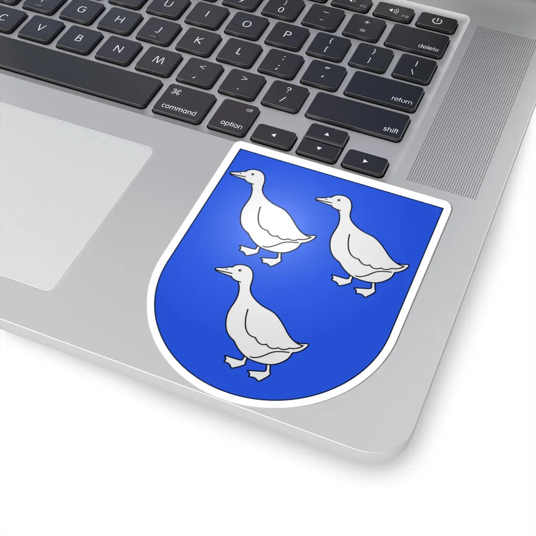 Echichens-coat of arms (Switzerland) (Coat of Arms) STICKER Vinyl Kiss-Cut Decal - The Sticker Space