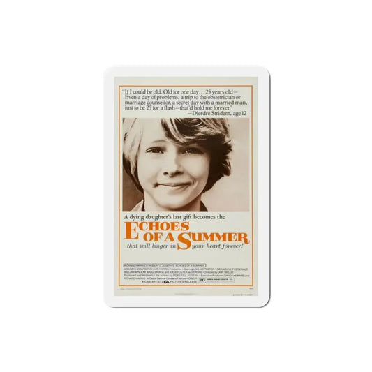 Echoes of a Summer 1976 2 Movie Poster Refrigerator Magnet 2 Inch - The Sticker Space
