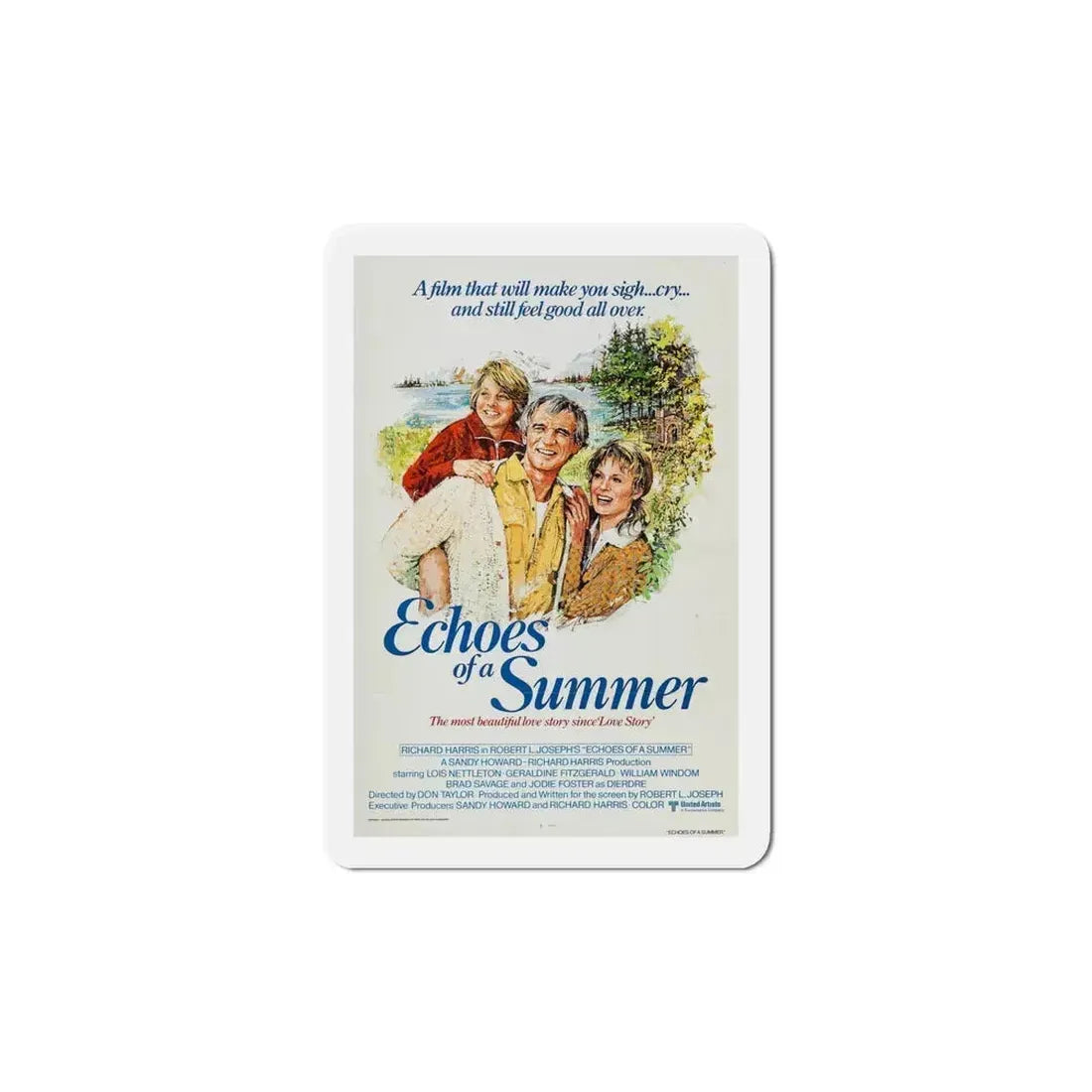 Echoes of a Summer 1976 Movie Poster Refrigerator Magnet 6 Inch - The Sticker Space