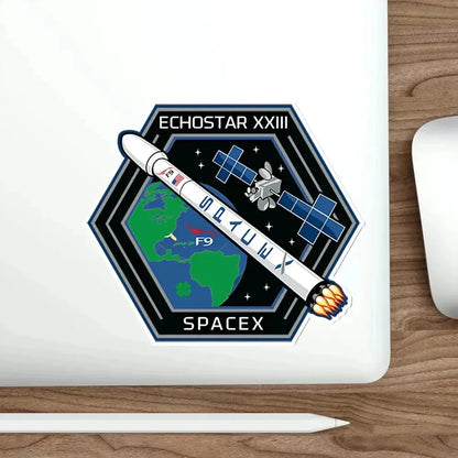 EchoStar 23 (SpaceX) STICKER Vinyl Die-Cut Decal - The Sticker Space