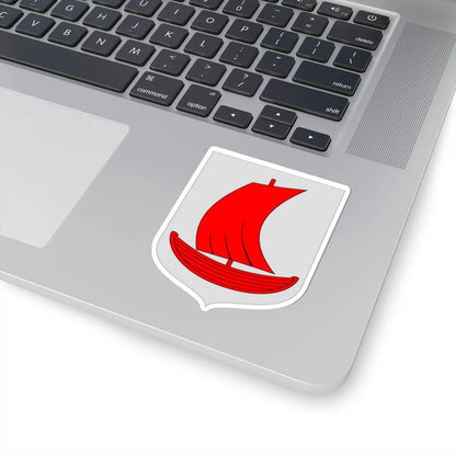 Eckerö.vaakuna (Finland) (Coat of Arms) STICKER Vinyl Kiss-Cut Decal - The Sticker Space