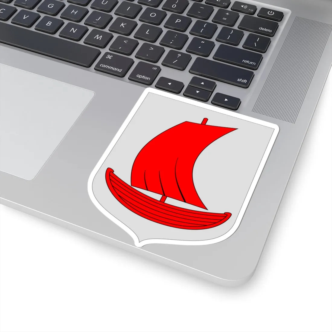 Eckerö.vaakuna (Finland) (Coat of Arms) STICKER Vinyl Kiss-Cut Decal - The Sticker Space