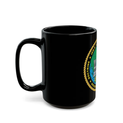 ECOE Engineer Center of Excellence (USMC) Black Coffee Mug-The Sticker Space