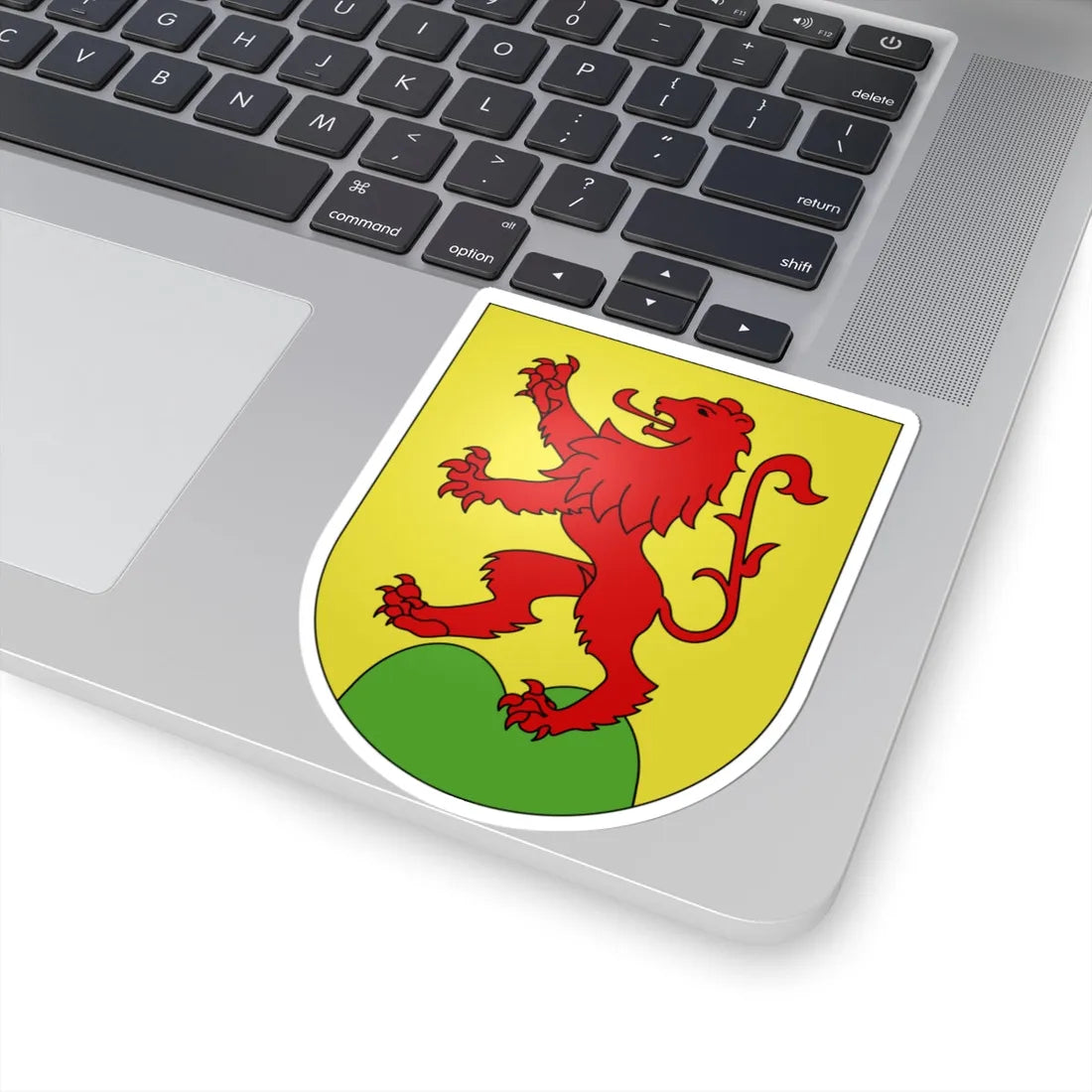 Ecoteaux-coat of arms (Switzerland) (Coat of Arms) STICKER Vinyl Kiss-Cut Decal - The Sticker Space