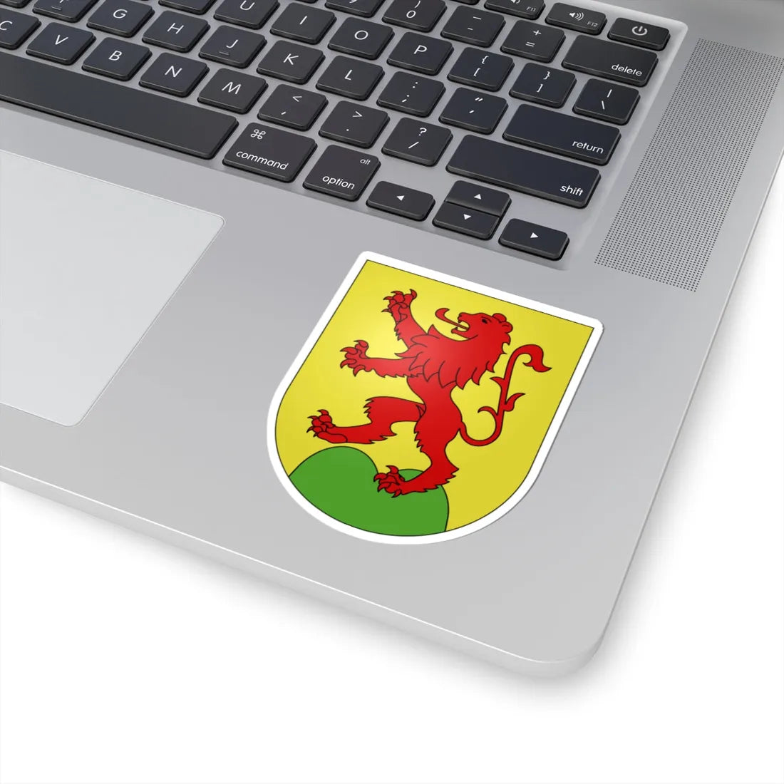 Ecoteaux-coat of arms (Switzerland) (Coat of Arms) STICKER Vinyl Kiss-Cut Decal - The Sticker Space