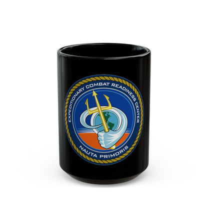 ECRC Nauta Primoris Expeditionary Combat Readiness (U.S. Navy) Black Coffee Mug-15oz-The Sticker Space