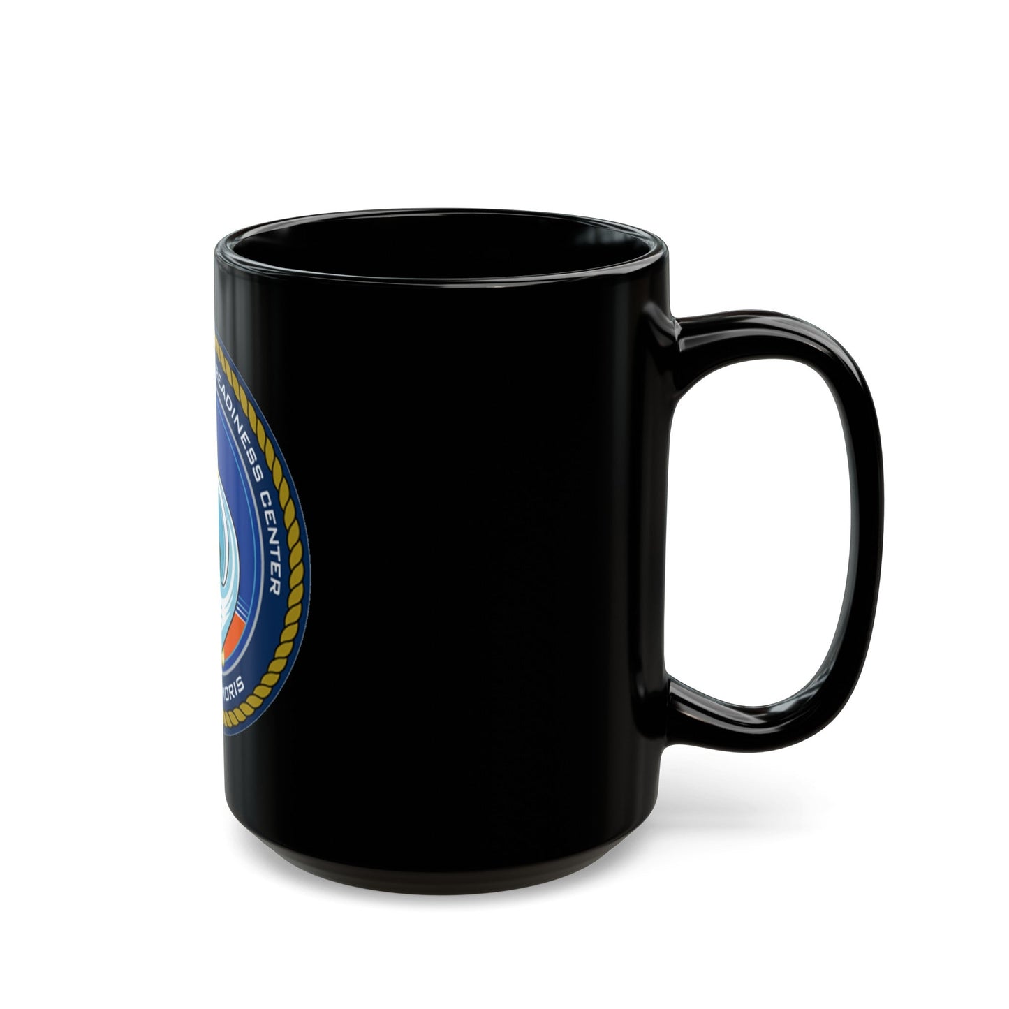 ECRC Nauta Primoris Expeditionary Combat Readiness (U.S. Navy) Black Coffee Mug-The Sticker Space