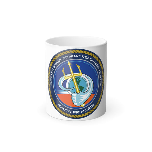 ECRC Nauta Primoris Expeditionary Combat Readiness (U.S. Navy) Color Changing Mug 11oz-11oz-The Sticker Space
