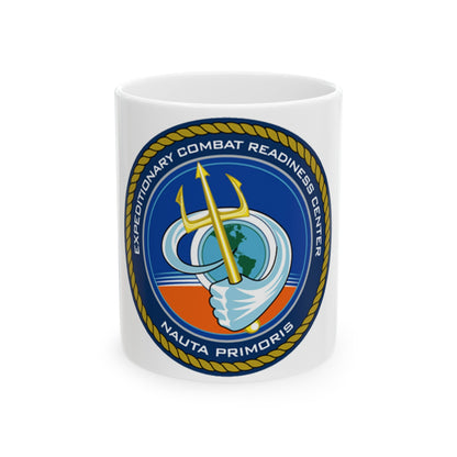 ECRC Nauta Primoris Expeditionary Combat Readiness (U.S. Navy) White Coffee Mug-11oz-The Sticker Space
