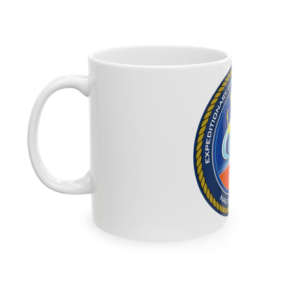 ECRC Nauta Primoris Expeditionary Combat Readiness (U.S. Navy) White Coffee Mug-The Sticker Space