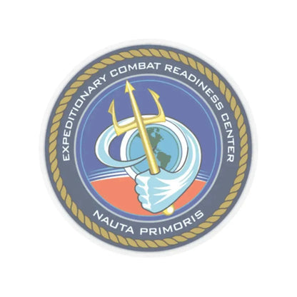 ECRC Nauta Primoris Expeditionary Combat Readiness (U.S. Navy) STICKER Vinyl Kiss-Cut Decal 2 Inch Transparent - The Sticker Space