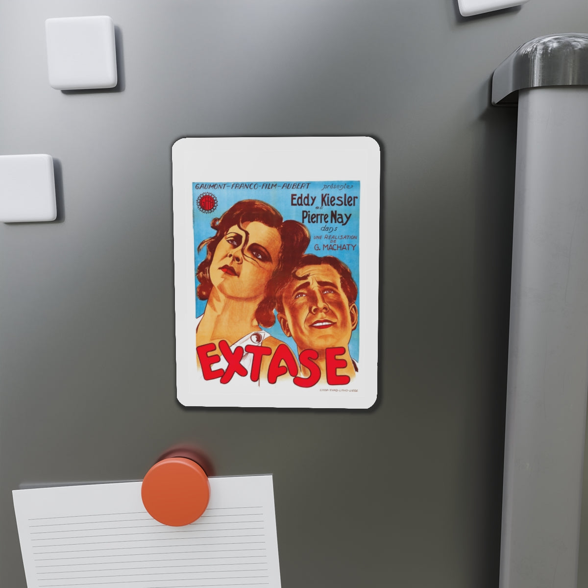 ECSTACY 1933 Movie Poster - Die-Cut Magnet-The Sticker Space