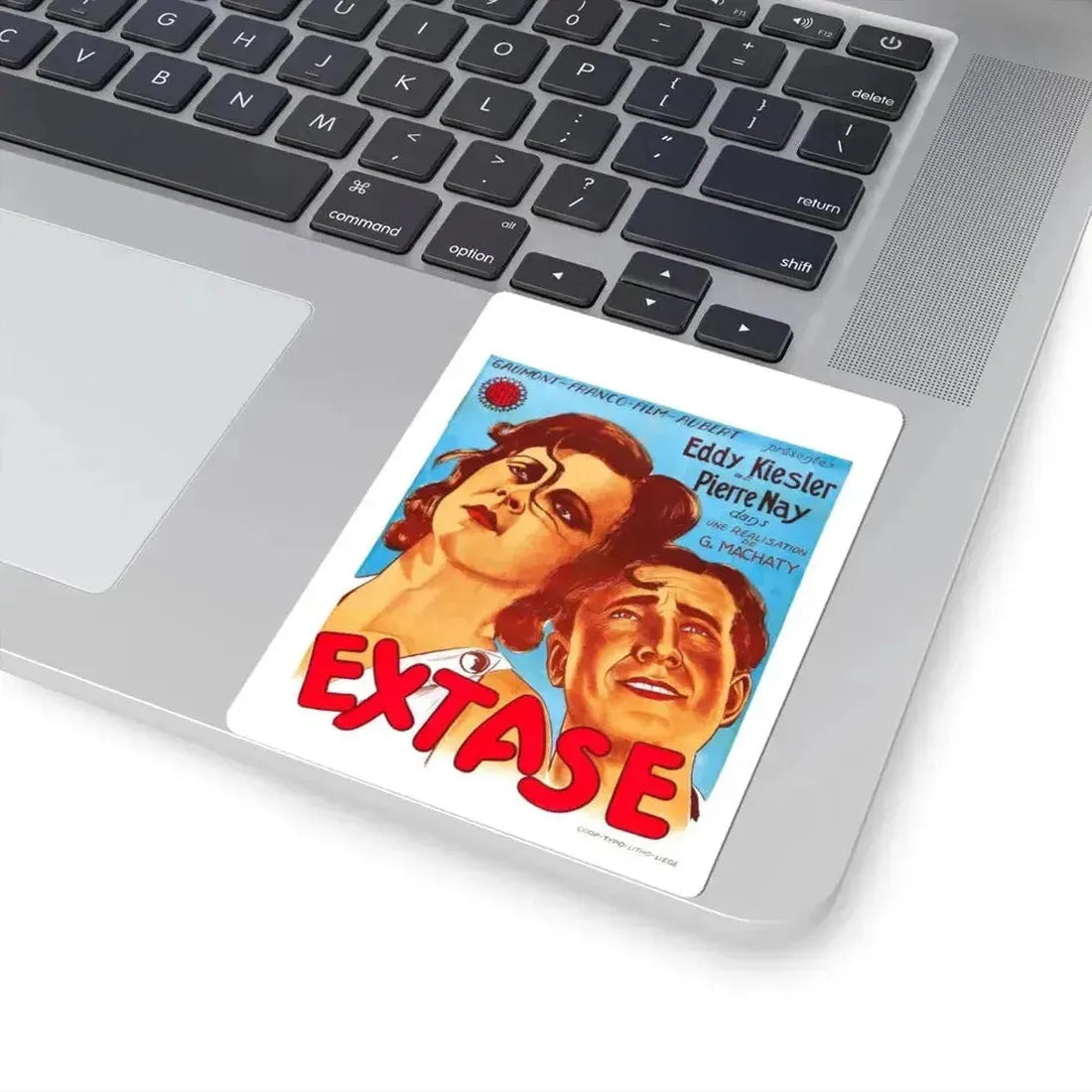 ECSTACY 1933 Movie Poster - STICKER Vinyl Kiss-Cut Decal - The Sticker Space