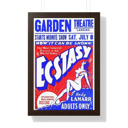 ECSTACY (2) 1933 - Framed Movie Poster - The Sticker Space