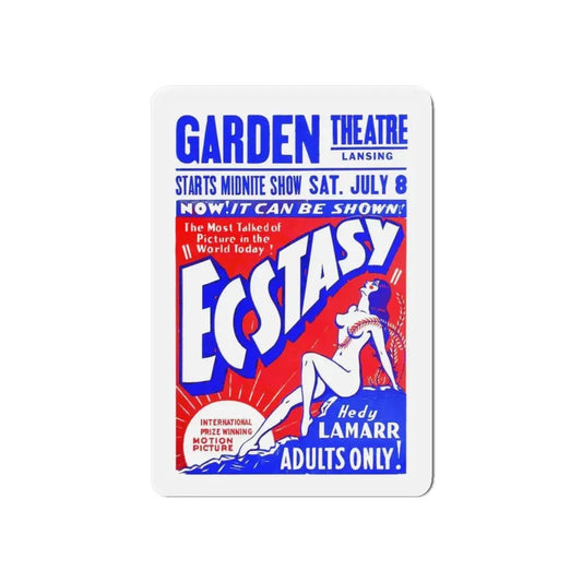 ECSTACY (2) 1933 Movie Poster - Refrigerator Magnet 6 Inch - The Sticker Space