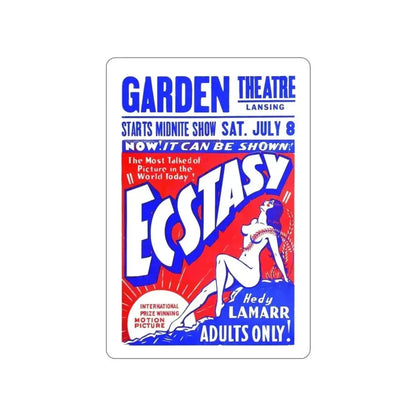 ECSTACY (2) 1933 Movie Poster STICKER Vinyl Die-Cut Decal - The Sticker Space