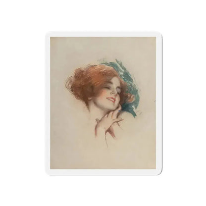 Ecstasy (Magazine Illustration) Refrigerator Magnet 6 Inch Die-Cut - The Sticker Space