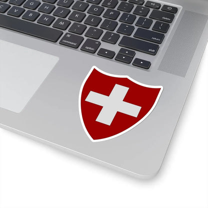 Ecu-suisse (Switzerland) (Coat of Arms) STICKER Vinyl Kiss-Cut Decal - The Sticker Space
