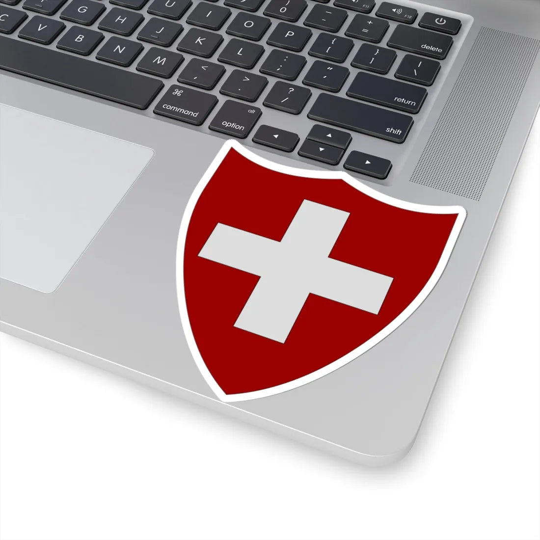 Ecu-suisse (Switzerland) (Coat of Arms) STICKER Vinyl Kiss-Cut Decal - The Sticker Space