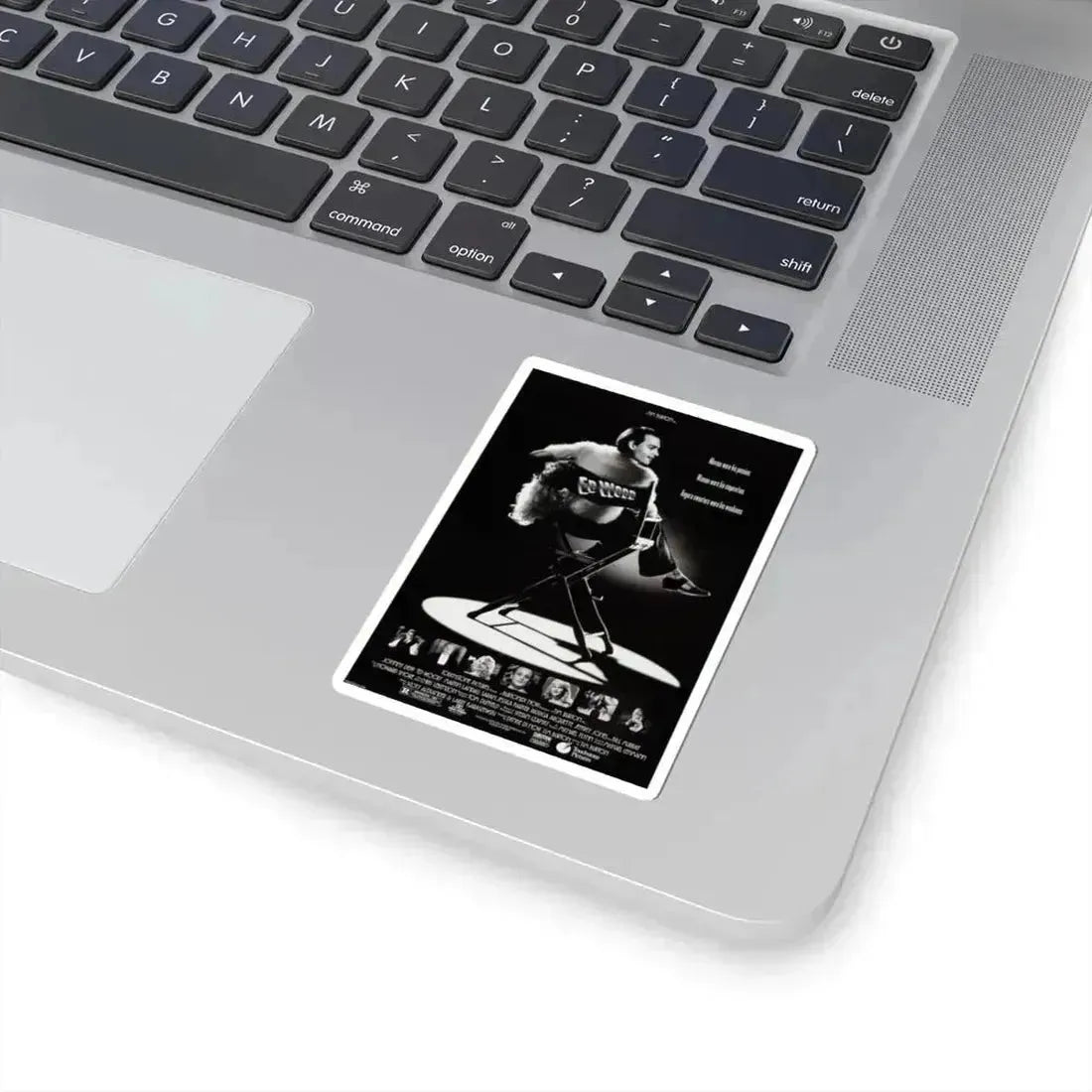 Ed Wood 1994 Movie Poster - STICKER Vinyl Kiss-Cut Decal - The Sticker Space