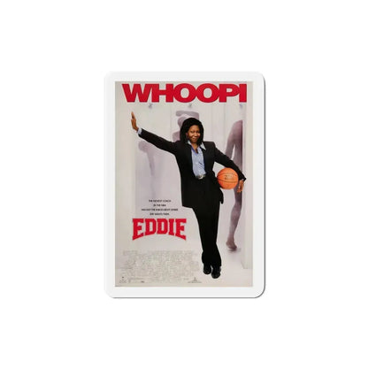 Eddie 1996 Movie Poster Refrigerator Magnet 4 Inch - The Sticker Space