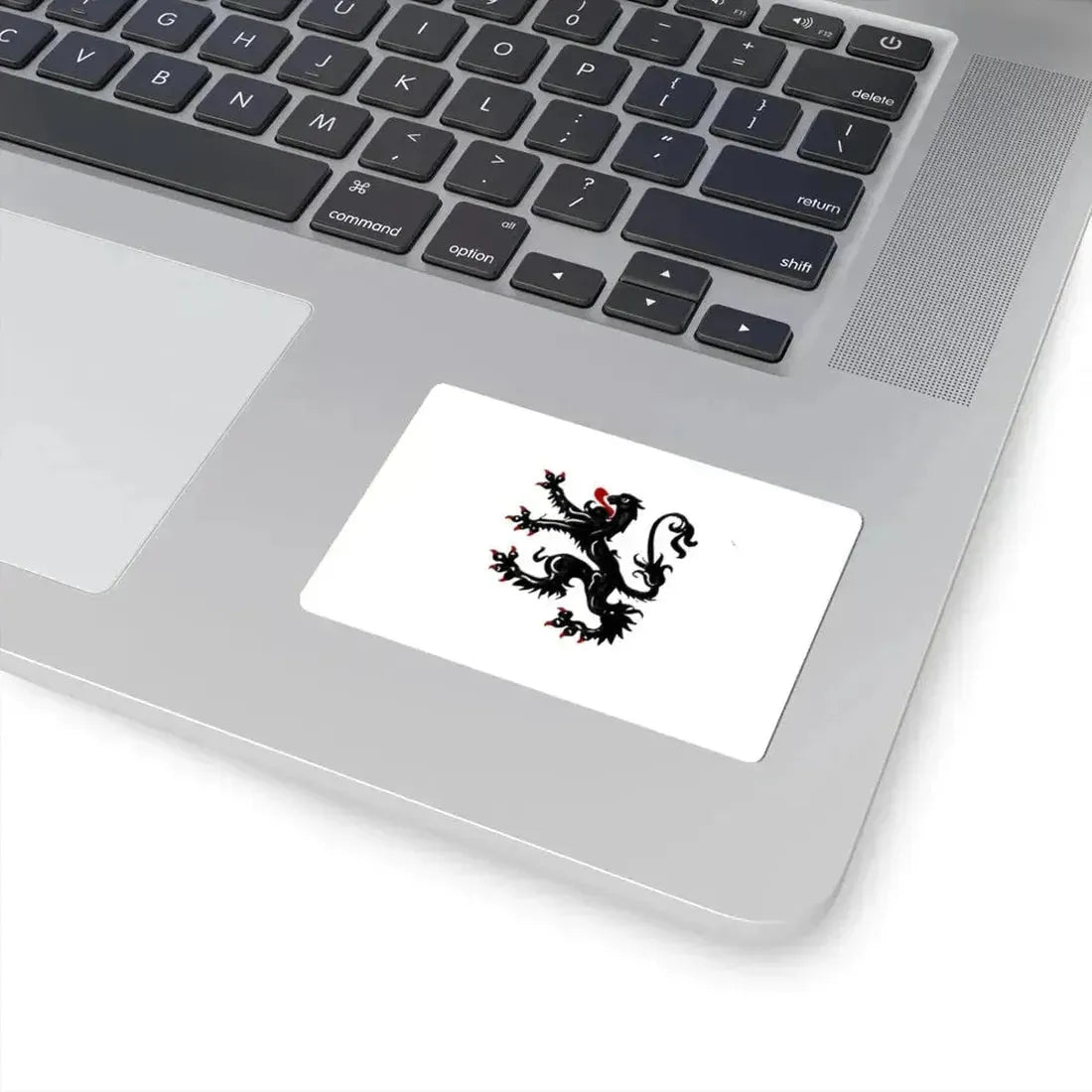 Edegem vlag (Belgium) STICKER Vinyl Kiss-Cut Decal - The Sticker Space