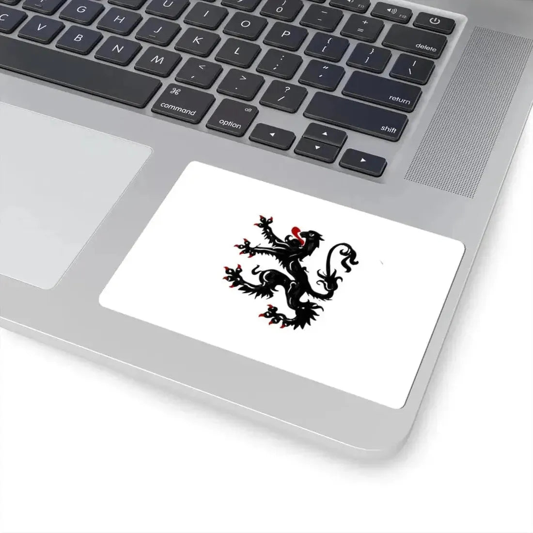Edegem vlag (Belgium) STICKER Vinyl Kiss-Cut Decal - The Sticker Space